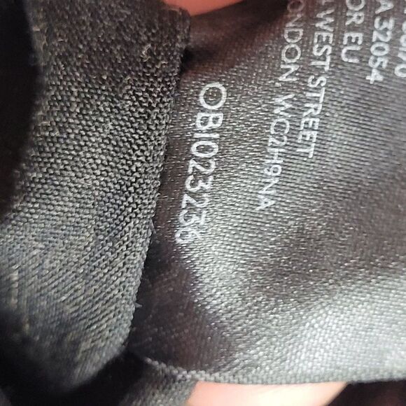 Free People Pants Faux Leather High Rise Paperbag Tapered Belted Metallic 4 - Picture 16 of 17